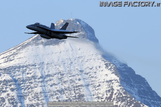2008-10-09 Axalp Shooting Range 0081 McDonnell Douglas FA-18C Hornet